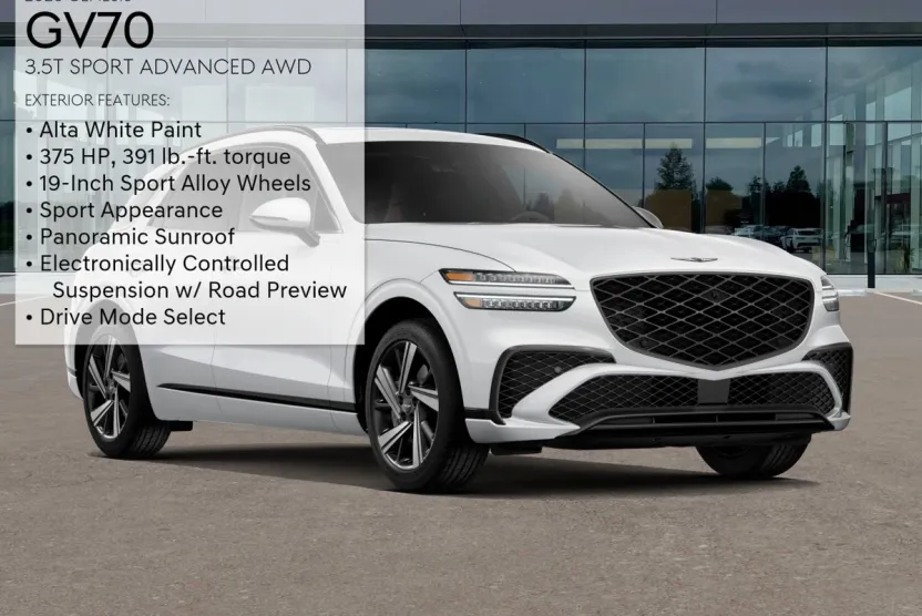 2026 Genesis GV70 3.5T Sport Advanced photo 1