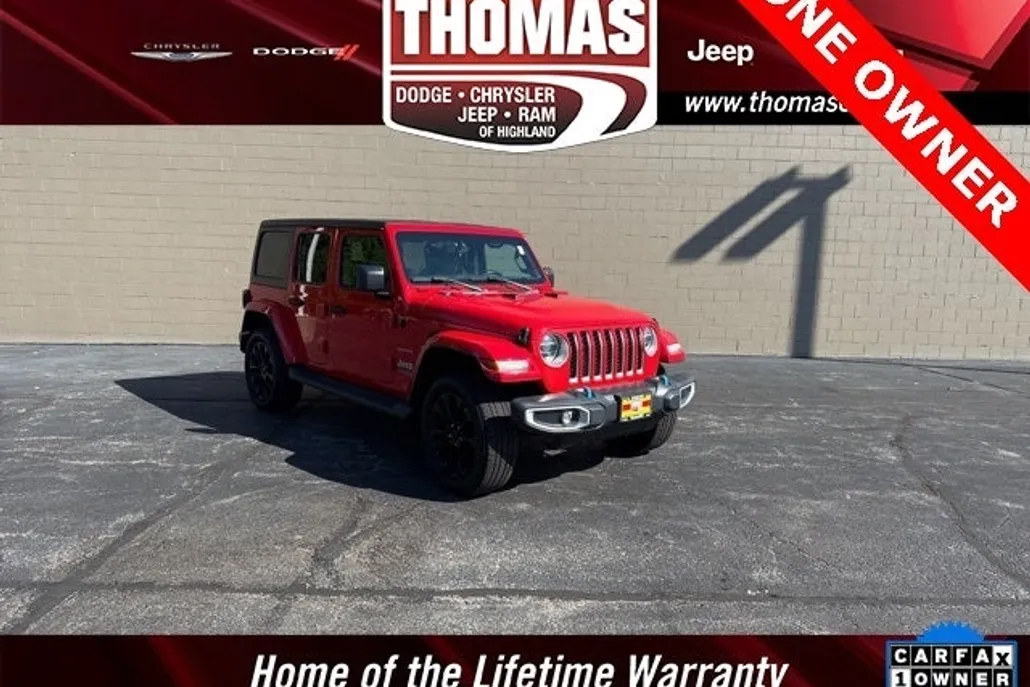 2022 Jeep Wrangler Unlimited Sahara 4xe photo 1