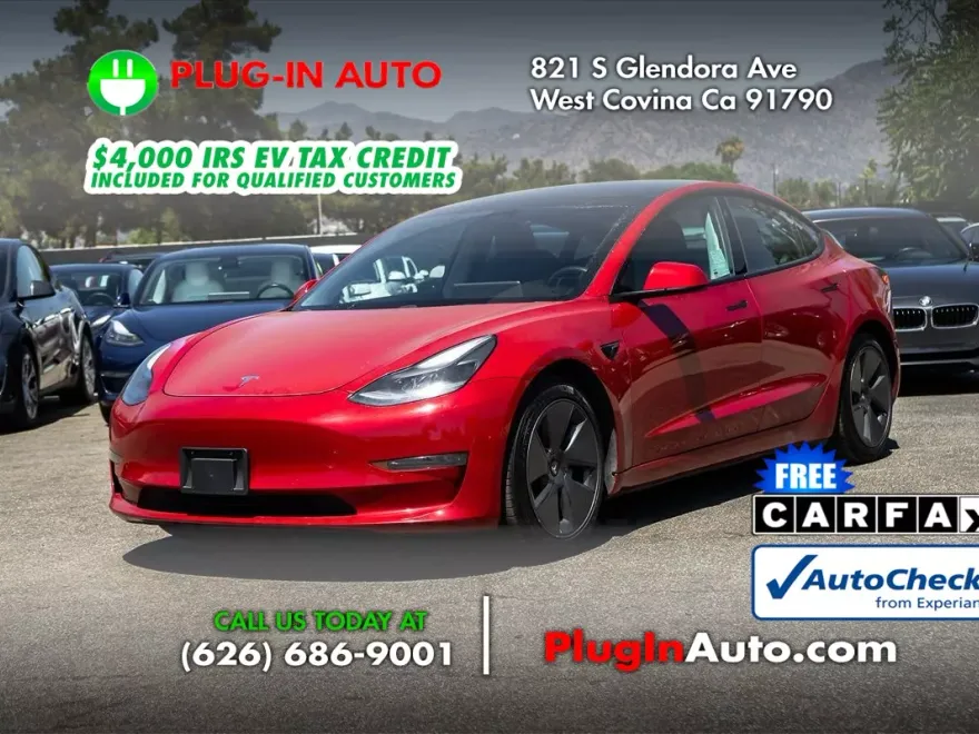 2021 Tesla Model 3 Standard Range Plus photo 1