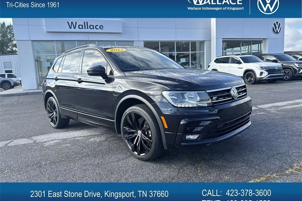 2021 Volkswagen Tiguan SE R-Line Black photo 1