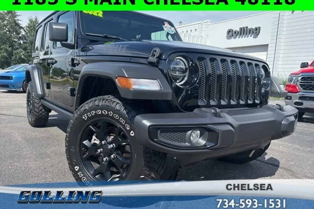 2022 Jeep Wrangler Unlimited Willys photo 1