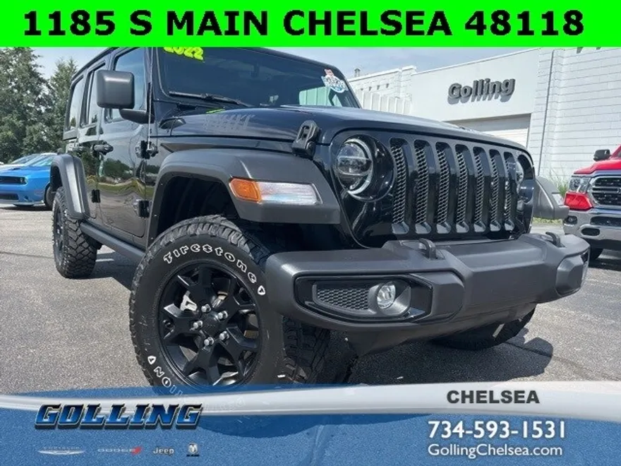 2022 Jeep Wrangler Unlimited Willys photo 1