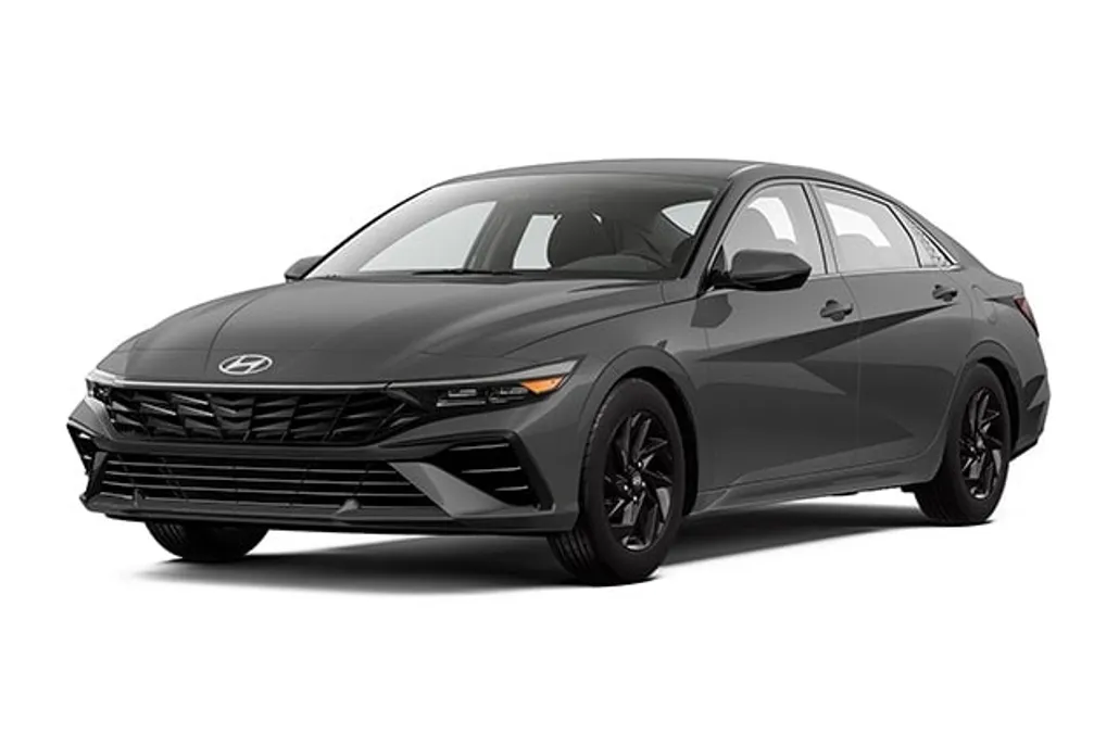 2025 Hyundai Elantra Hybrid Blue photo 1