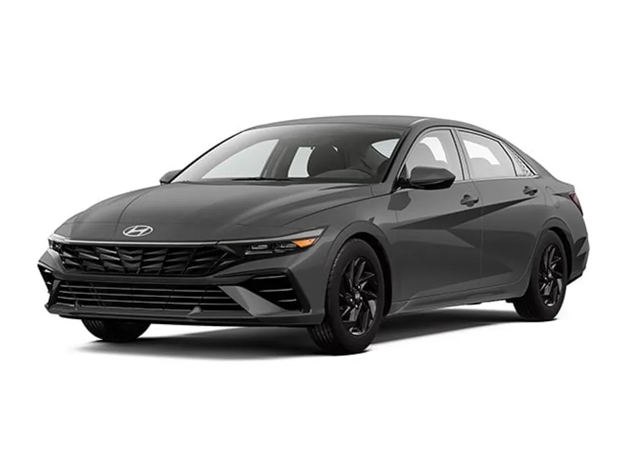 2025 Hyundai Elantra Hybrid Blue photo 1