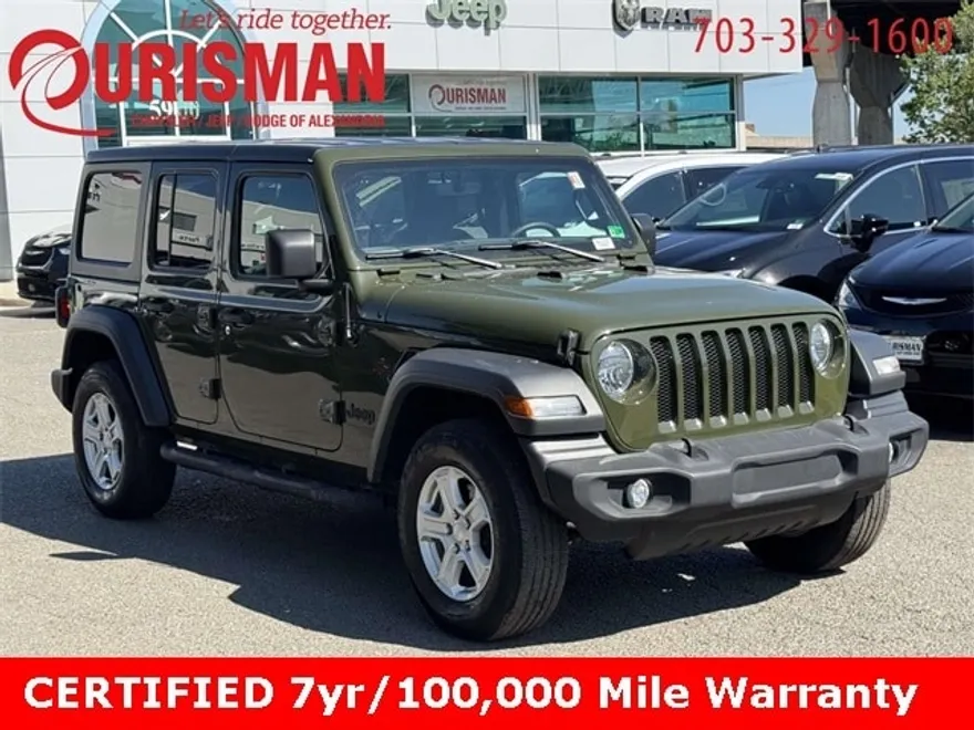 2021 Jeep Wrangler Unlimited Sport S photo 1