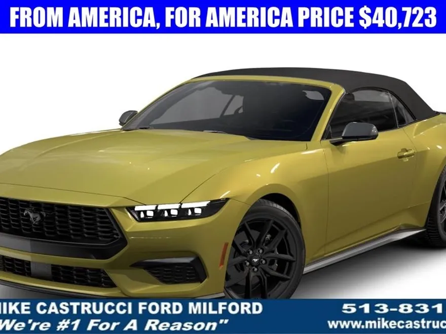 2025 Ford Mustang EcoBoost Convertible photo 1