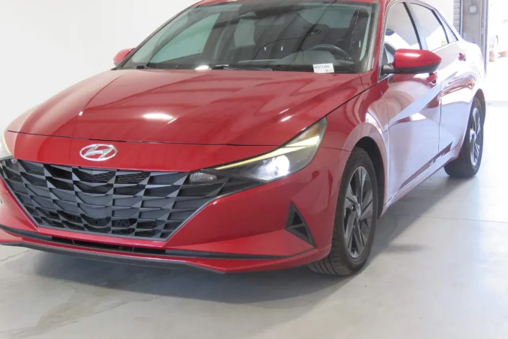2023 Hyundai Elantra Hybrid Blue photo 1
