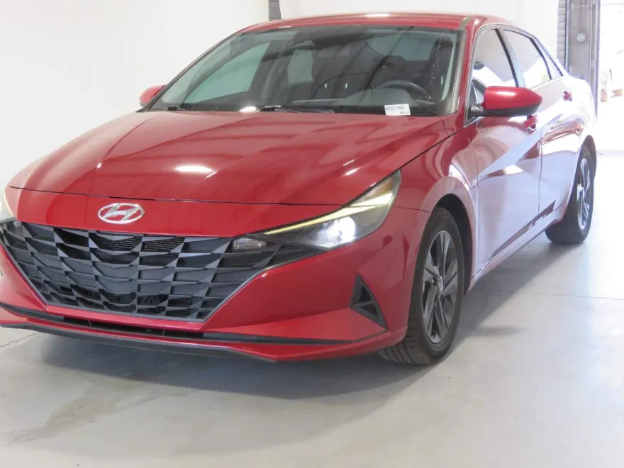 2023 Hyundai Elantra Hybrid Blue photo 1