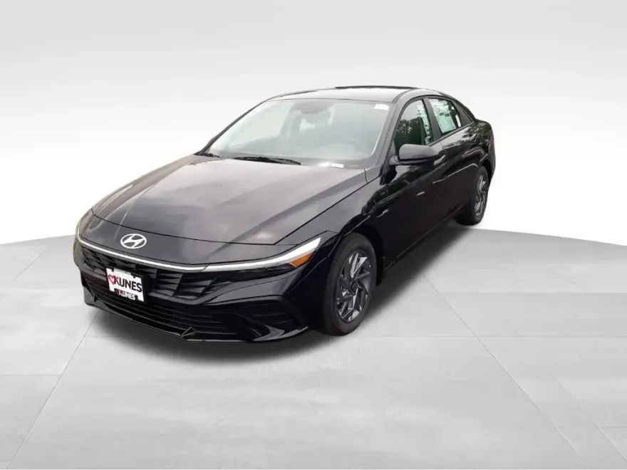 2025 Hyundai Elantra Hybrid Blue photo 1