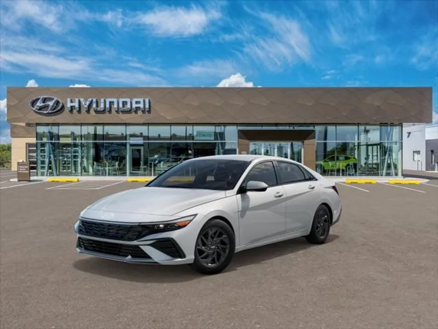 2025 Hyundai Elantra Hybrid Blue photo 1
