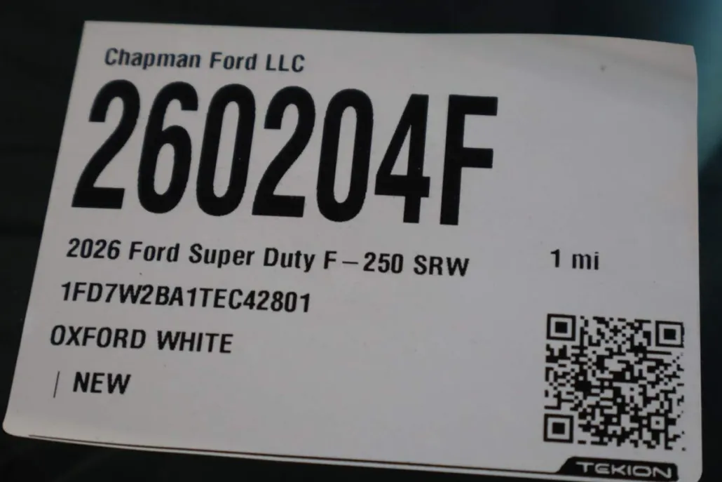 2026 Ford F-250 XL photo 1