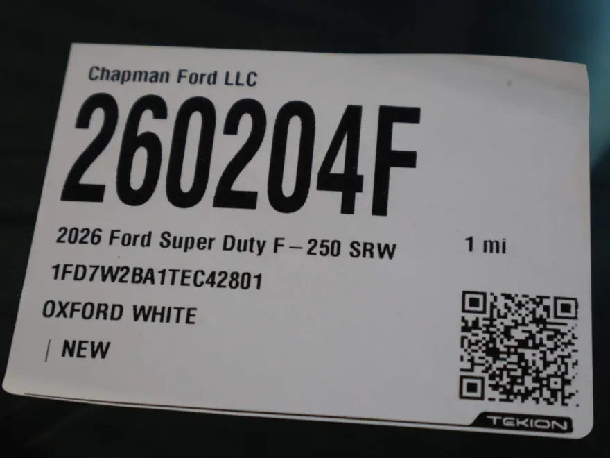 2026 Ford F-250 XL photo 1