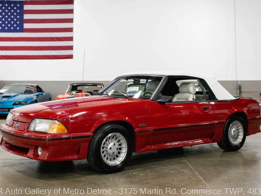 1987 Ford Mustang GT photo 2