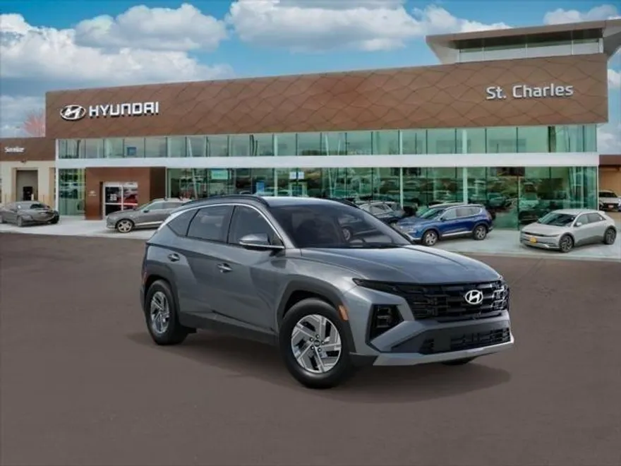 2025 Hyundai Tucson Hybrid Blue photo 1