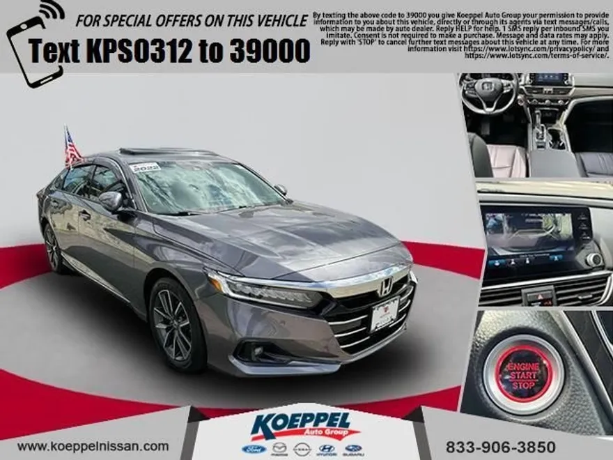 2022 Honda Accord EX-L photo 1