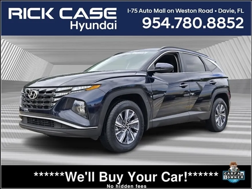 2022 Hyundai Tucson Hybrid Blue photo 1