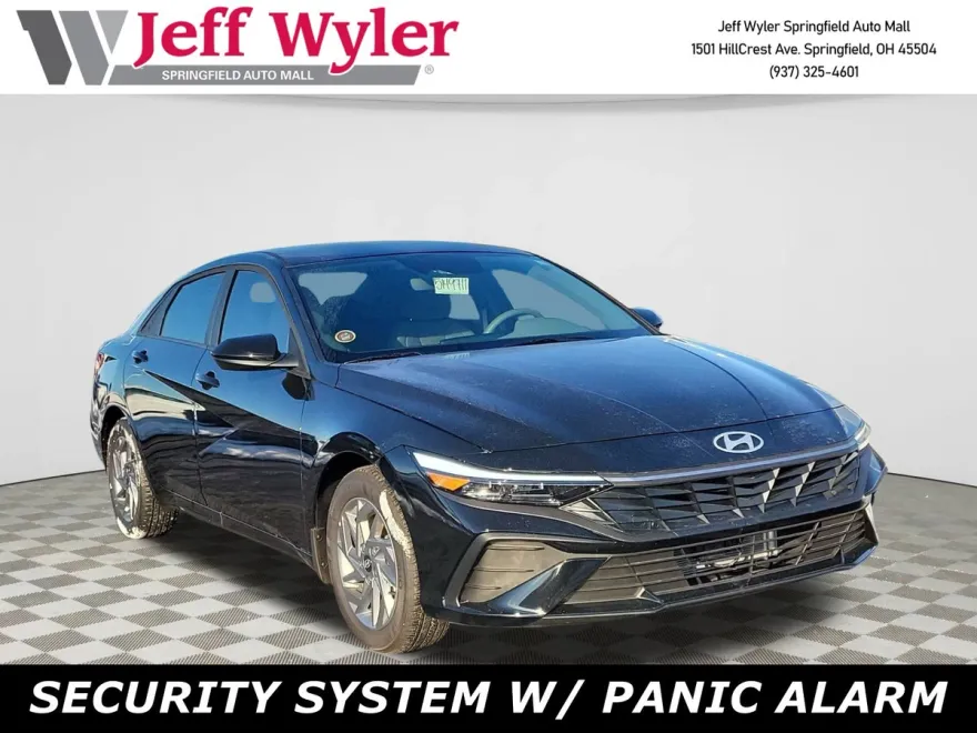 2025 Hyundai Elantra Hybrid Blue photo 1