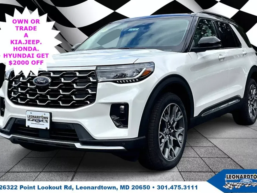 2025 Ford Explorer Platinum photo 1