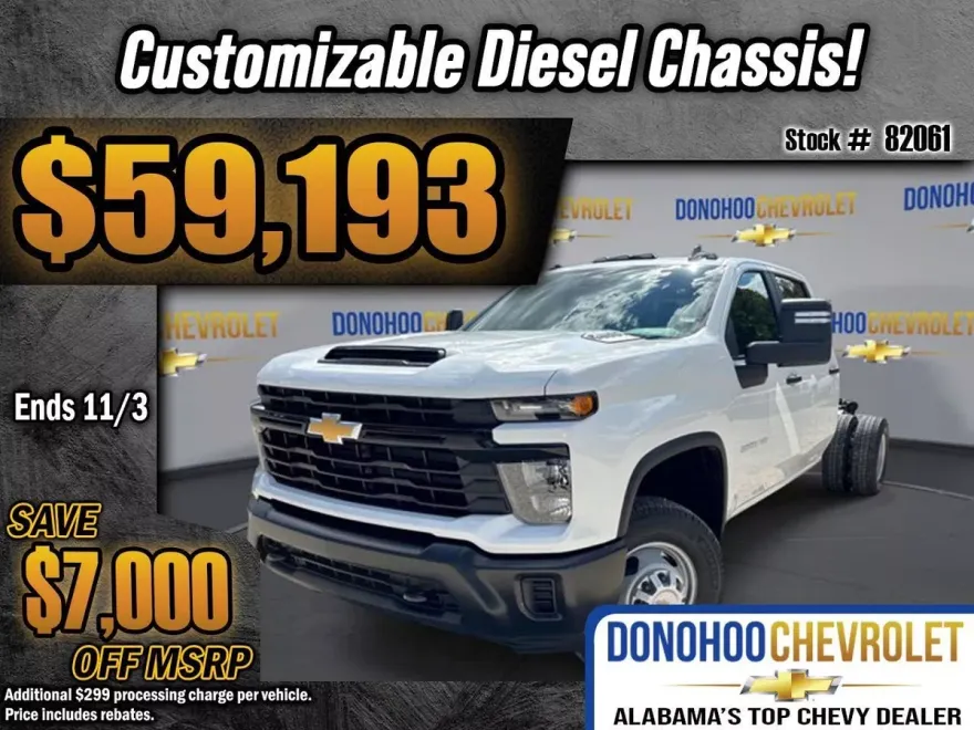 2026 Chevrolet Silverado 3500HD Work Truck photo 1