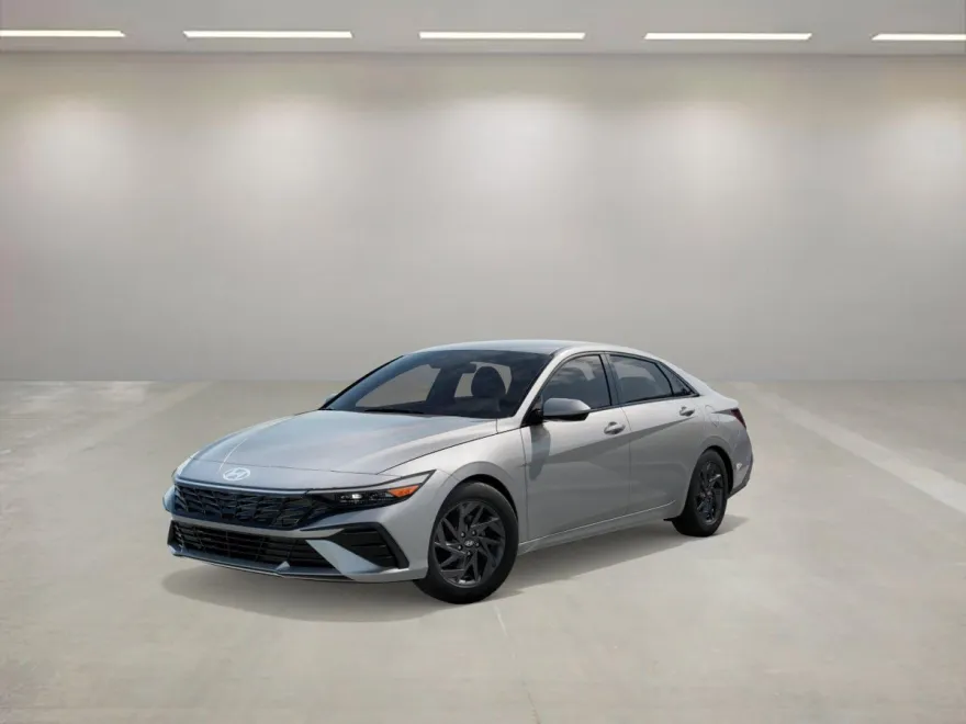 2025 Hyundai Elantra Hybrid Blue photo 1