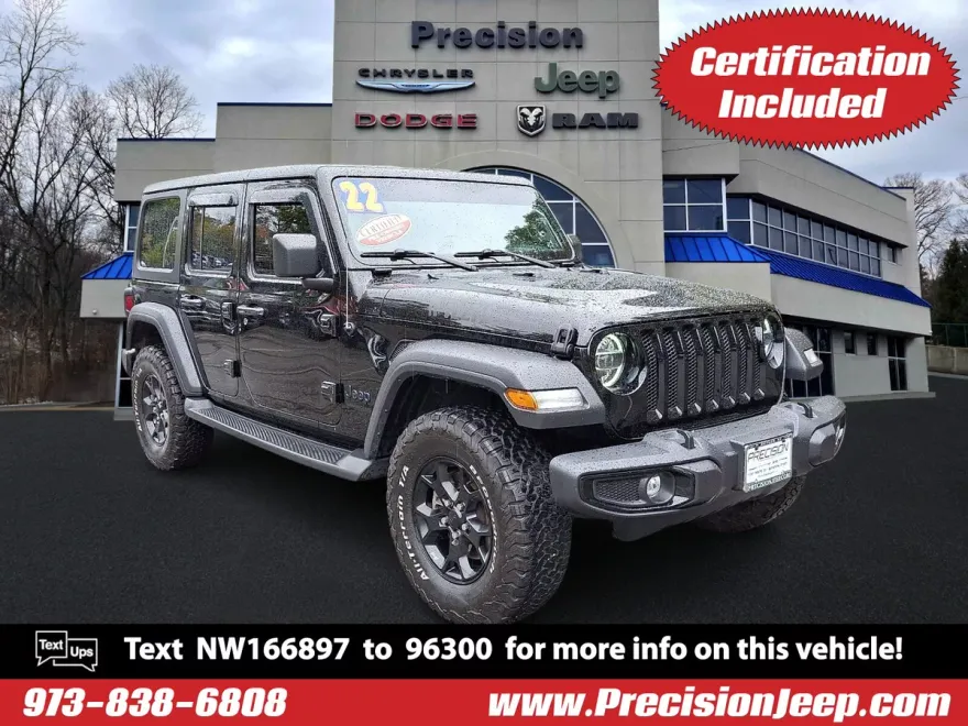 2022 Jeep Wrangler Unlimited Willys photo 1