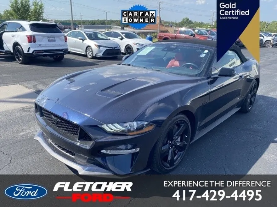 2021 Ford Mustang GT Premium Convertible photo 1
