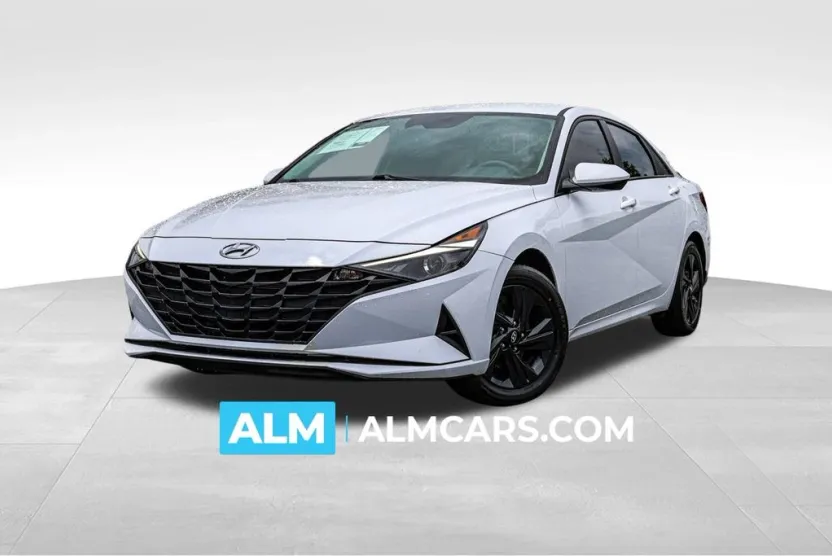 2023 Hyundai Elantra Hybrid Blue photo 1