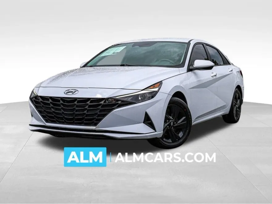 2023 Hyundai Elantra Hybrid Blue photo 1