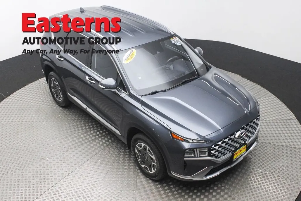 2022 Hyundai Santa Fe Blue photo 1