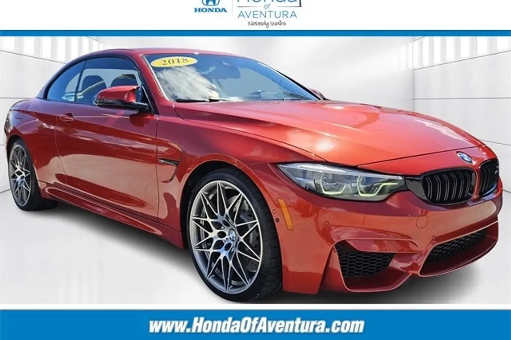 2018 Bmw M4 Convertible photo 1
