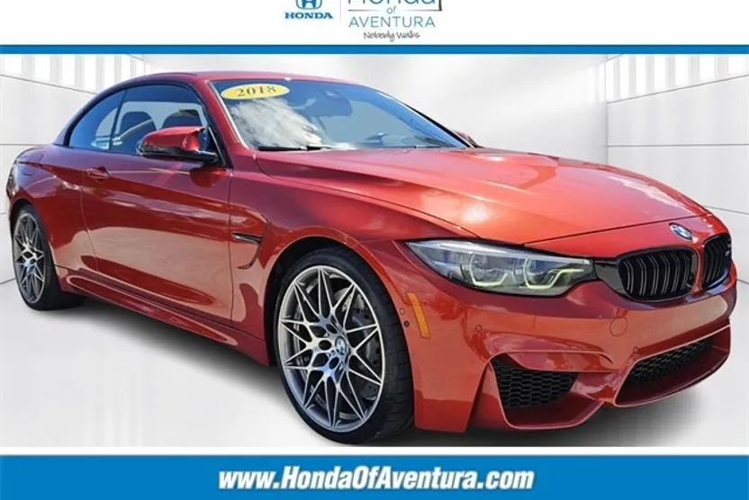 2018 Bmw M4 Convertible photo 1
