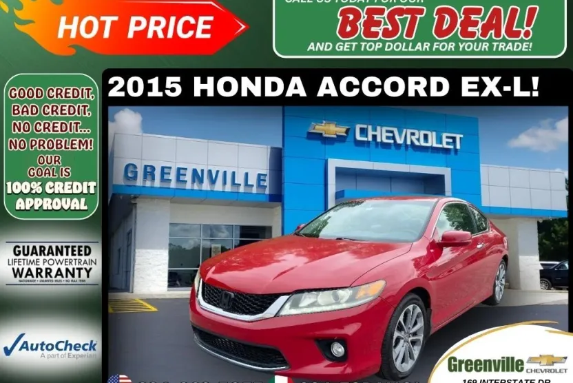2015 Honda Accord EX-L photo 1