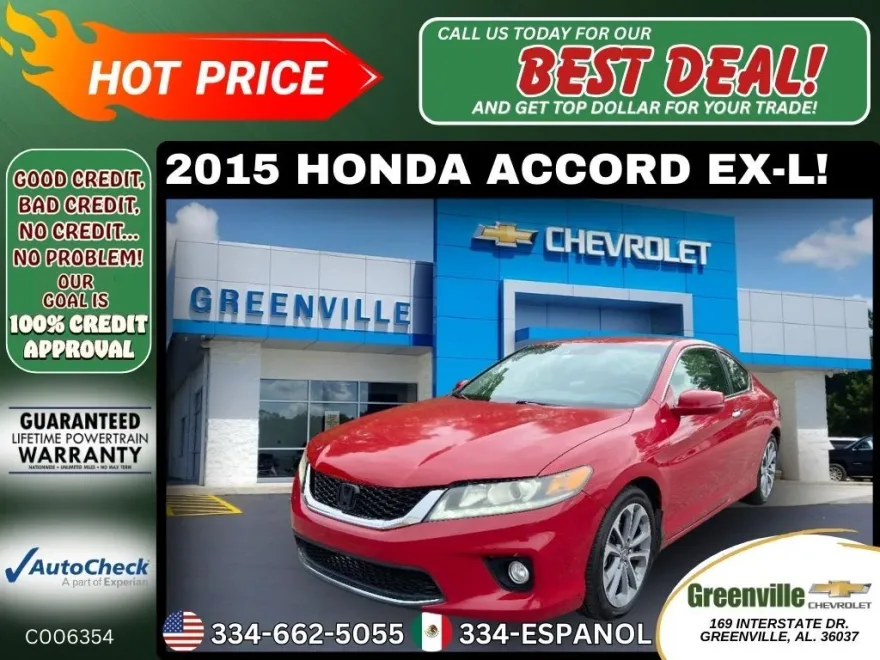 2015 Honda Accord EX-L photo 1