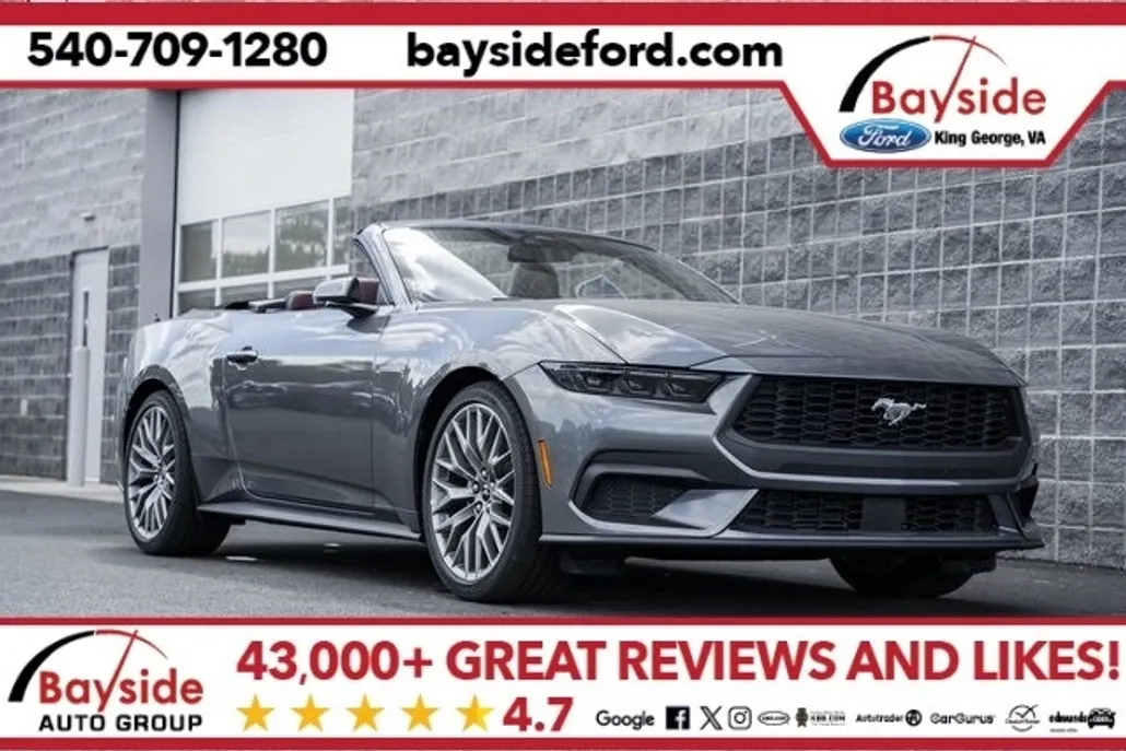 2025 Ford Mustang EcoBoost Premium Convertible photo 1