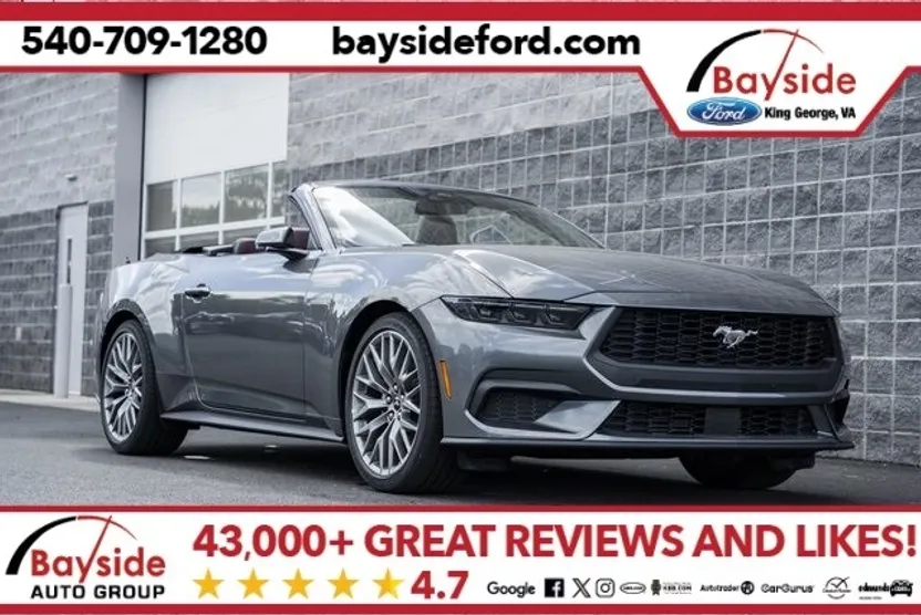 2025 Ford Mustang EcoBoost Premium Convertible photo 1