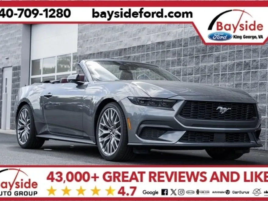 2025 Ford Mustang EcoBoost Premium Convertible photo 1