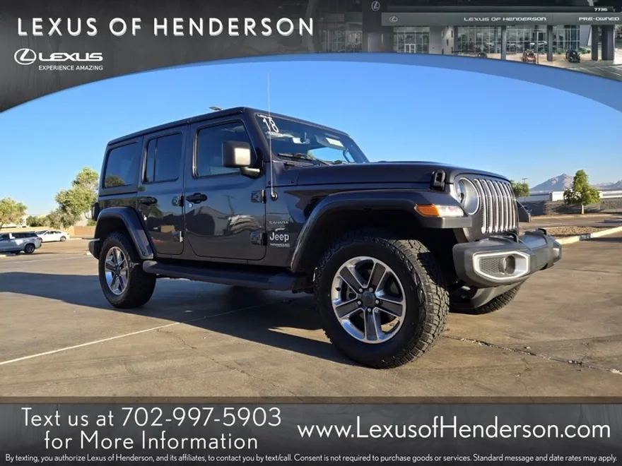 2018 Jeep Wrangler Unlimited Sahara photo 1