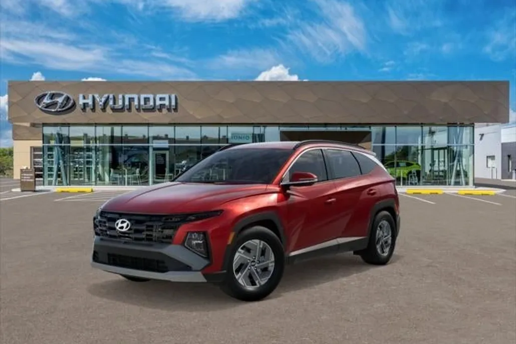 2025 Hyundai Tucson Hybrid Blue photo 1