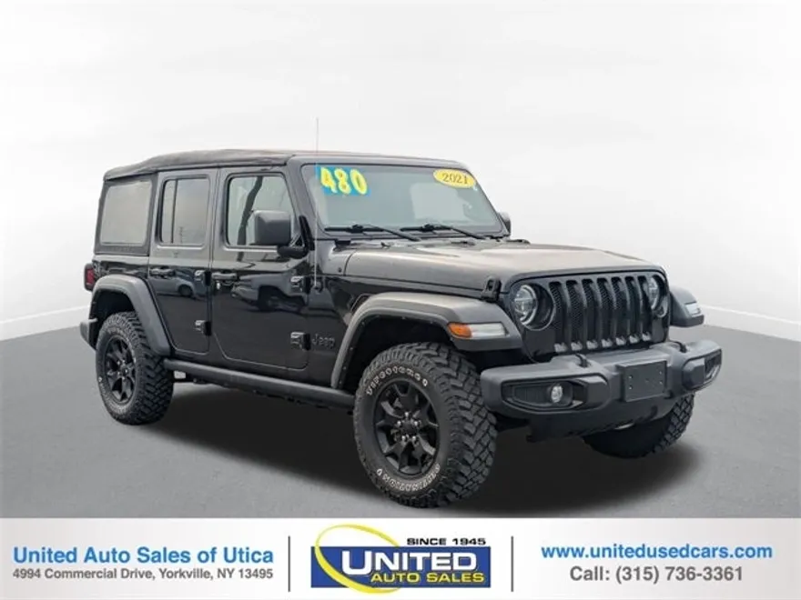 2021 Jeep Wrangler Unlimited Willys photo 1