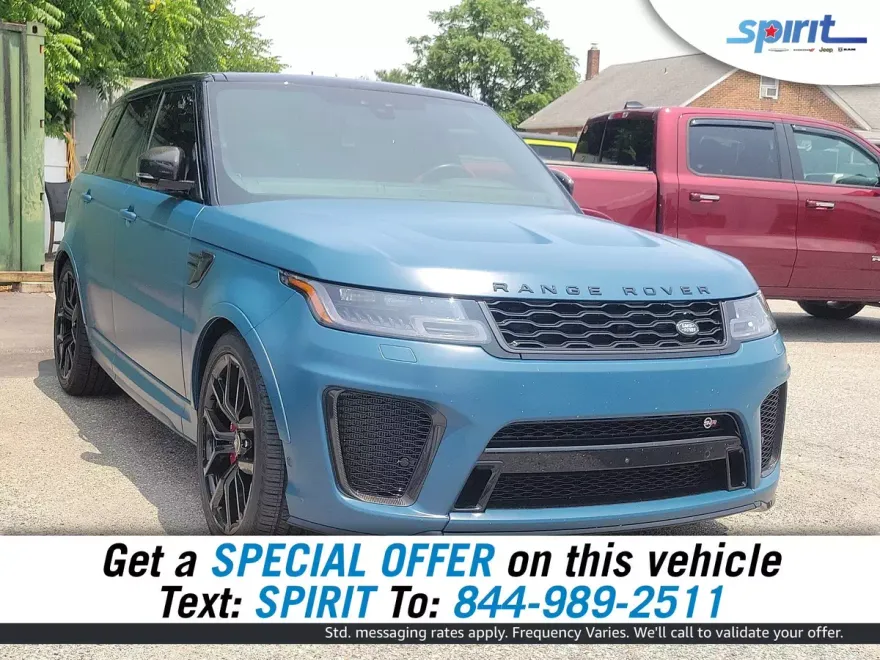2022 Land Rover Range Rover Sport SVR photo 1