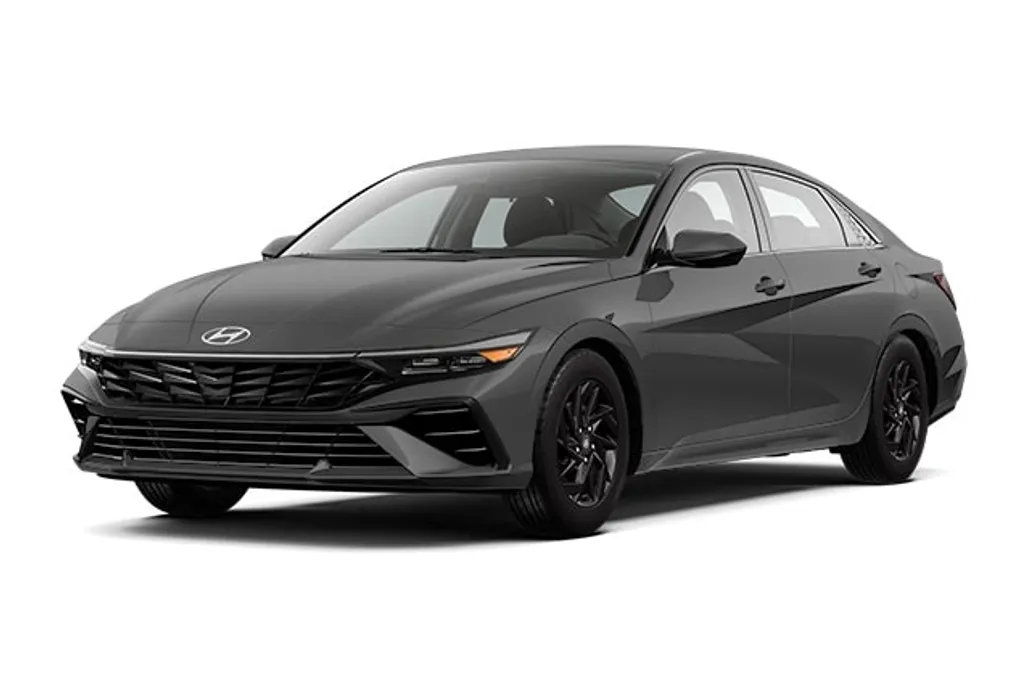 2024 Hyundai Elantra Hybrid Blue photo 1