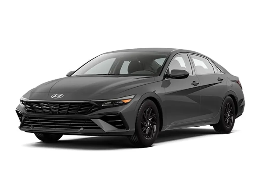 2024 Hyundai Elantra Hybrid Blue photo 1