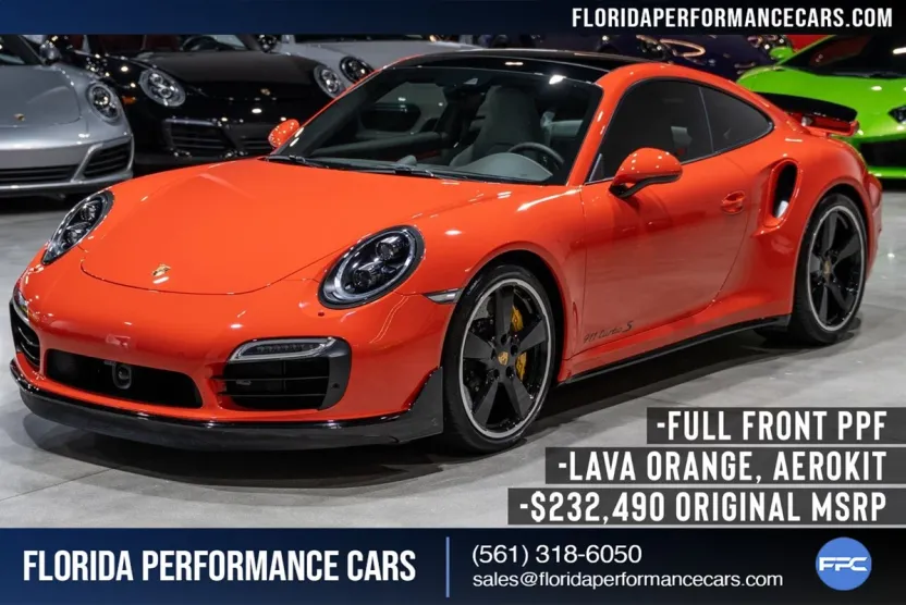 2016 Porsche 911 Turbo S photo 1