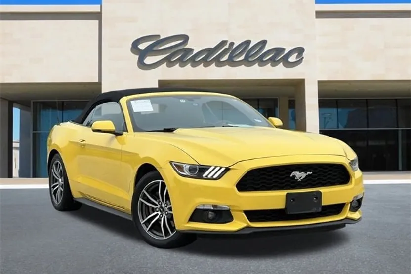 2017 Ford Mustang EcoBoost Premium Convertible photo 1