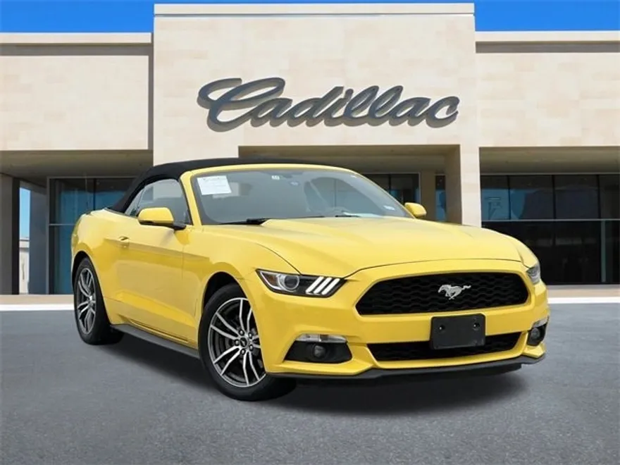 2017 Ford Mustang EcoBoost Premium Convertible photo 1