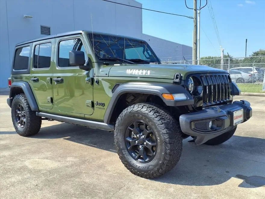2021 Jeep Wrangler Unlimited Willys photo 1