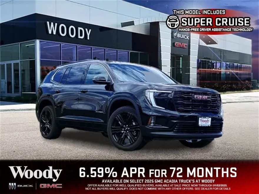 2025 Gmc Acadia Elevation Black Edition photo 1