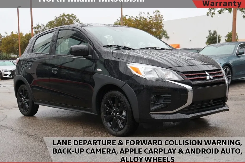 2024 Mitsubishi Mirage Black Edition photo 1