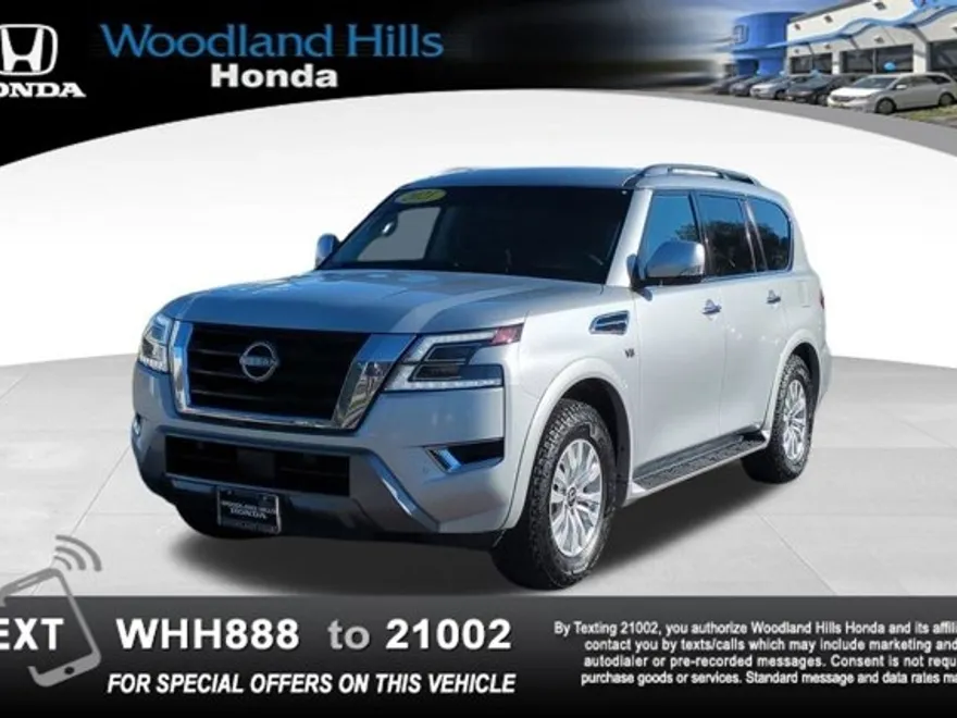 2021 Nissan Armada SV photo 1