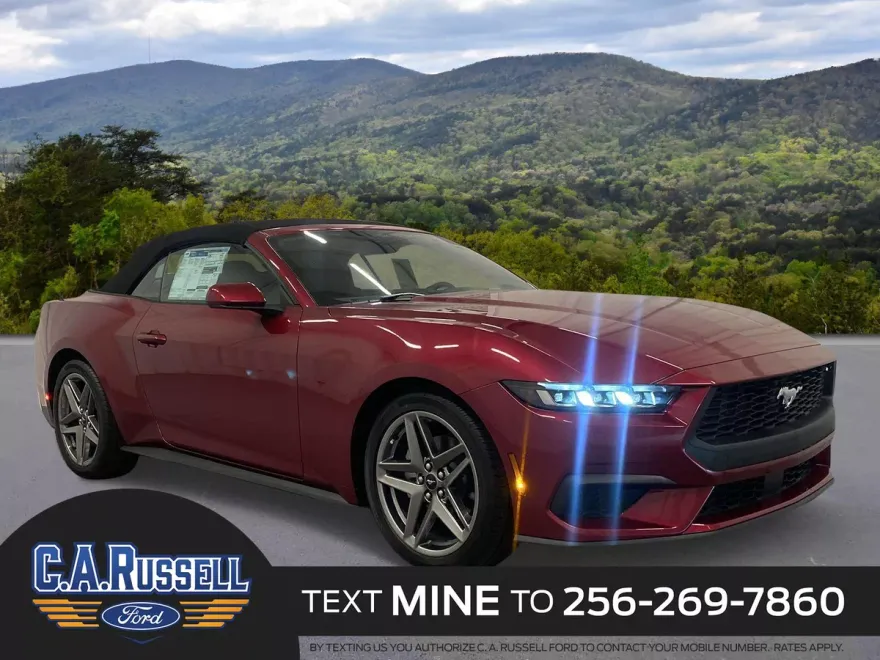 2025 Ford Mustang EcoBoost Convertible photo 1